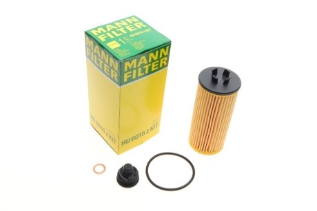 Фільтр масляний (к-кт) -FILTER MANN HU 6015 Z KIT (фото 1)