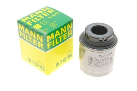 Фільтр масляний -FILTER MANN W 712/94