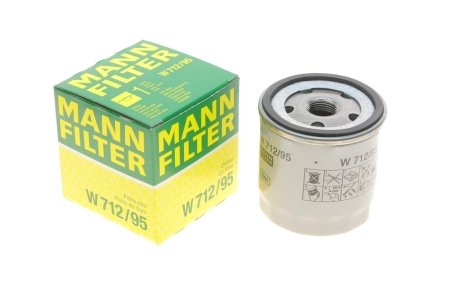 Фільтр масляний -FILTER MANN W 712/95