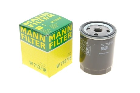 Фільтр масляний -FILTER MANN W 713/18