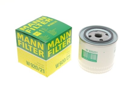 Фільтр масляний -FILTER MANN W 920/21