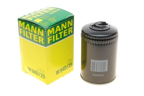 Фільтр масляний -FILTER MANN W 940/25