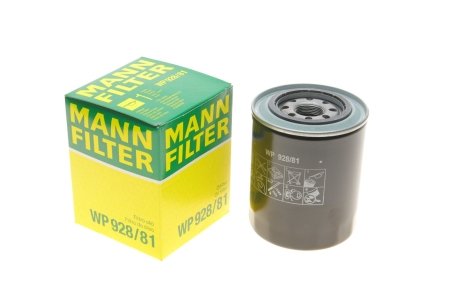 Фільтр масляний -FILTER MANN WP 928/81