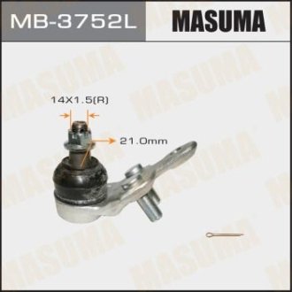 Опора шаровая передн нижн TOYOTA CAMRY, HARRIER/ MCU3#, ACU3#/ LH (MB-3752L) MASUMA MB3752L