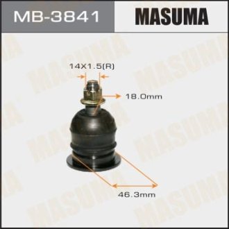 Опора шаровая переднего верхнего рычага Lexus GX460/ Toyota Land Cruiser (07-) (MB-3841) MASUMA MB3841