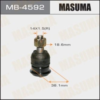 Опора кульова Nissan Almera Classic (06-12) (MB-4592) MASUMA MB4592