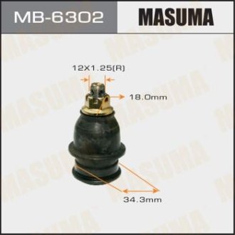 Опора шаровая передн нижн LANCER HONDA HR-V (MB-6302) MASUMA MB6302