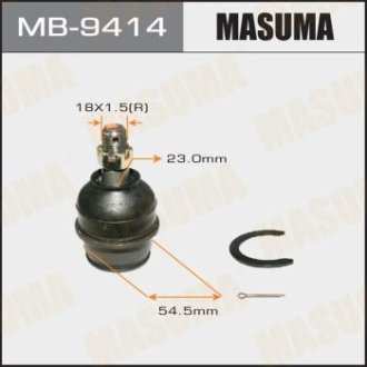 Опора кульова переднього нижнього важеля Lexus LX570/ Toyota Land Cruiser, Sequoia, Tundra (07-) (MB-9414) MASUMA MB9414