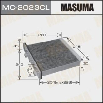 Фильтр салона (MC-2023CL) MASUMA MC2023CL