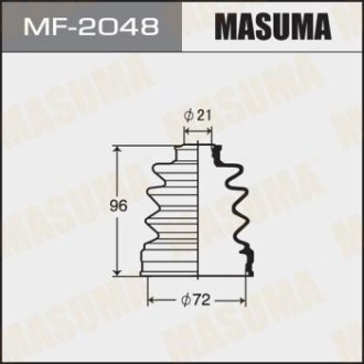 Пыльник ШРУСа SUBARU OUTBACK (BR) 2.5 i AWD (13-18), SUBARU FORESTER (08-13) (MF-2048) MASUMA MF2048