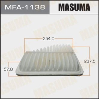 Фильтр воздушный Lexus ES350/ Toyota Camry, RAV4 (06-12) (MFA-1138) MASUMA MFA1138 (фото 1)