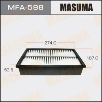 Фільтр повітряний (MFA-598) MASUMA MFA598