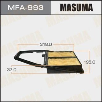 Фильтр воздушный HONDA FR-V (BE) 1.7 (BE1) (04-09) (MFA-993) MASUMA MFA993