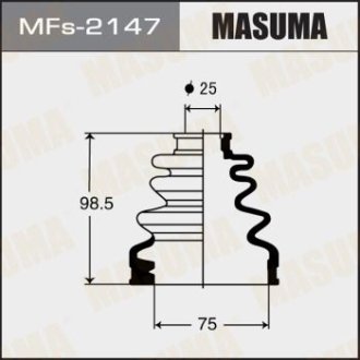 Пыльник ШРУСа (силикон)INFINITI Q70 (Y51) 5.6 AWD (15-20), INFINITI Q50 (03-18) (MFs-2147) MASUMA MFs2147