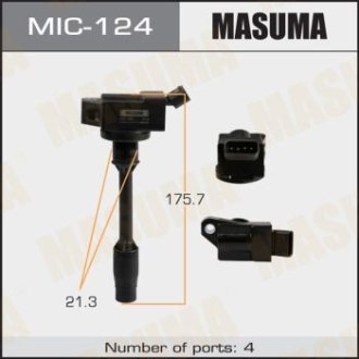 Катушка зажигания (MIC-124) MASUMA MIC124