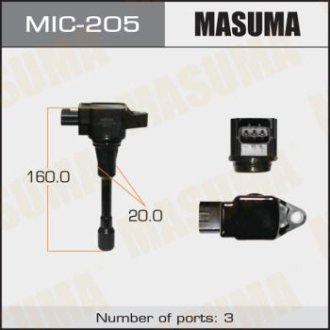 Котушка запалювання (MIC-205) MASUMA MIC205