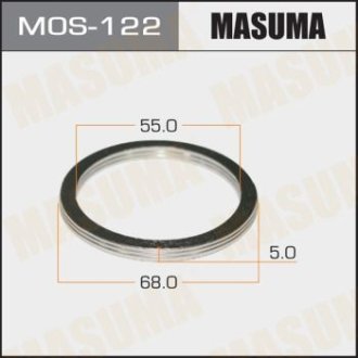 Кольцо глушителя графитовое (MOS-122) MASUMA MOS122