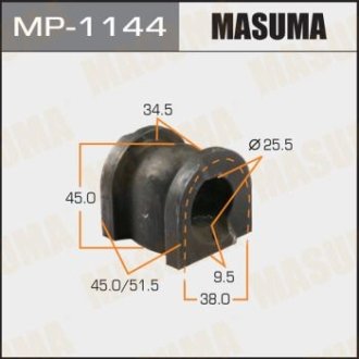 Втулка стабилизатора переднего (Кратно 2) Honda Accord (08-13) (MP-1144) MASUMA MP1144 (фото 1)