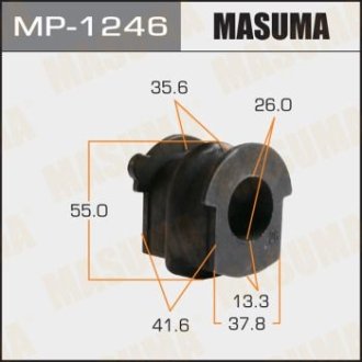 Втулка стабілізатора заднього (Кратно 2) Nissan Murano (16-), Pathfinder (14-) (MP-1246) MASUMA MP1246 (фото 1)