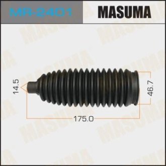 Пыльник рулевой рейки (пластик) Mitsubishi Lancer (07-12), Outlander (05-12) (MR-2401) MASUMA MR2401