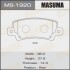 Колодки тормозные AN-8057WK, NP1044, P83065 задн TOYOTA COROLLA (MS-1920) MASUMA MS1920 (фото 1)