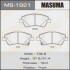 Колодки тормозные передн Toyota Auris (08-11), Corolla (08-10) (MS-1921) MASUMA MS1921 (фото 1)