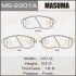 Колодки гальмівні передн Nissan Juke (10-), Primera (01-05), Teana (03-14), Tida (07-)/ Suzuki SX 4 (06-14) (MS-2201) MASUMA MS2201 (фото 1)