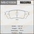 Колодки тормозные (MS-C1009) MASUMA MSC1009 (фото 1)