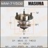 Маточина колеса заднього у зборі з підшипником Suzuki SX 4 (06-) (с ABS) (MW-71502) MASUMA MW71502 (фото 1)