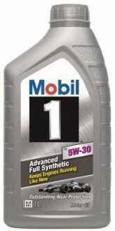 Олива моторна 1 X1 5W-30 (Каністра 1л) MOBIL 152104