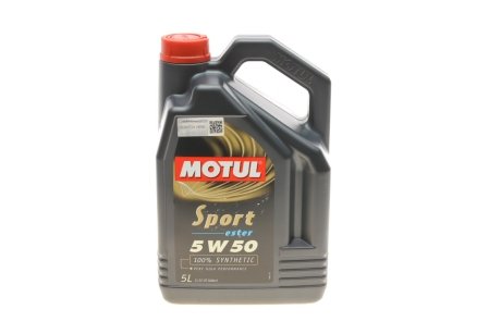 Масло моторное Sport 5W-50 (5 л) MOTUL 824306