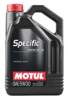 Масло моторное Specific 504.00-507.00 5W-30 (5 л) MOTUL 838751