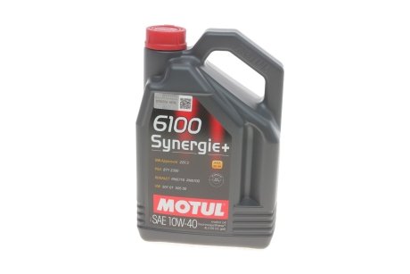 Олива 6100 Synergie + 10W40 4 L MOTUL 839441