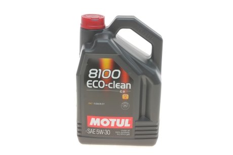 Моторна олива 8100 Eco-clean 5W30 5 L MOTUL 841551