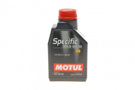 Масло моторное Specific 505 01 502 00 5W-40 (1 л) MOTUL 842411