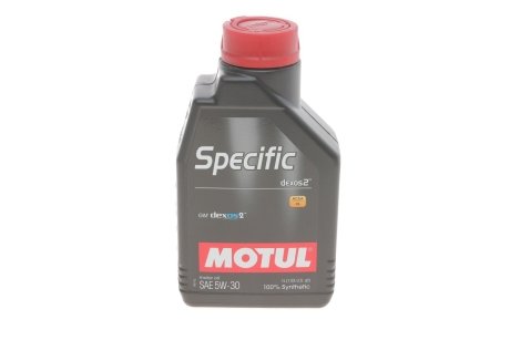 Олива SPECIFIC Dexos2 SAE 5W30 (1L) MOTUL 860011 (фото 1)