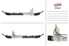 Рульова рейка з ГПК нова Hyundai Santa FE 00-06, Hyundai Santa Fe 06-12 MSG HY217 (фото 1)