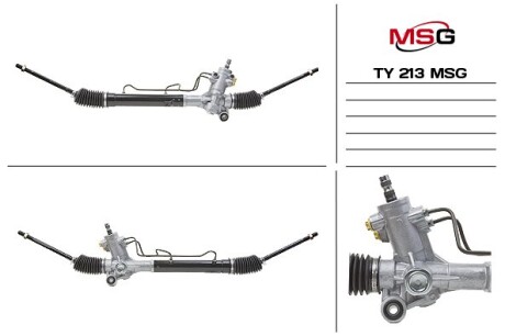 Рульова рейка з ГПК нова Toyota RAV4 00-05 MSG TY213