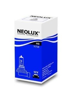 Автолампа H8 PGJ19-1 35 W прозрачная NEOLUX N708