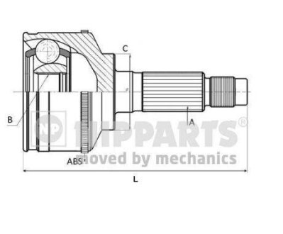 ШРУС NIPPARTS J2824129