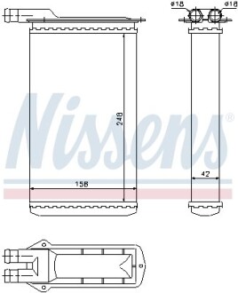 Радіатор опалення NISSENS 71942