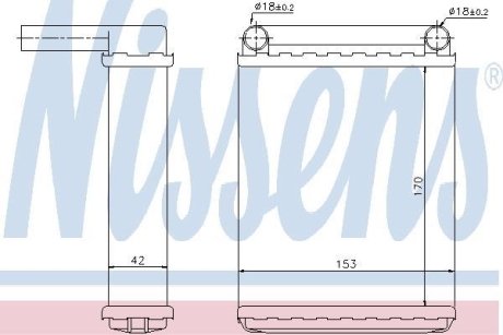 Радіатор опалення NISSENS 72038