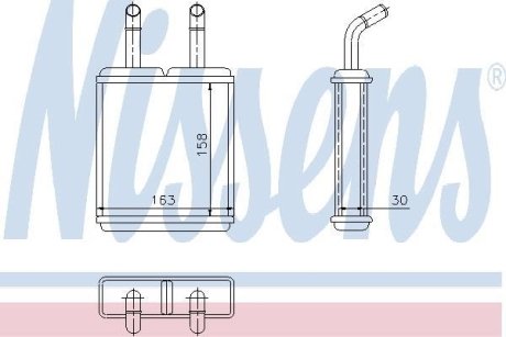 Радіатори опалення NISSENS 77621