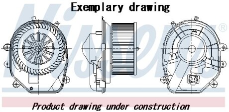 Вентилятор салону NISSENS 87446