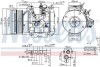 Компресор кондицiонера NISSENS 890153 (фото 1)