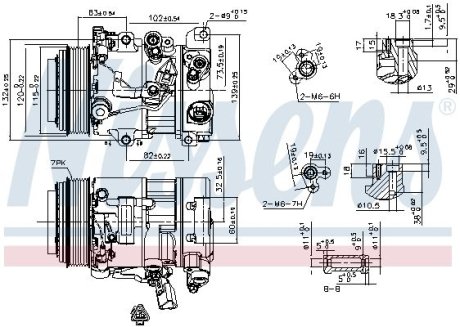 Компресор NISSENS 890156