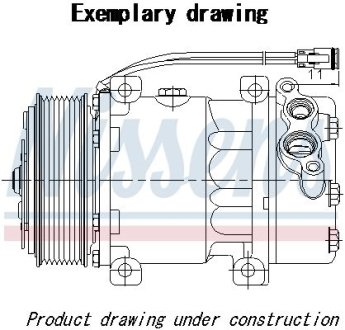 Компресор кондиціонера NISSENS 890 250