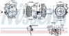 Компресор кондиціонера CRUZE/ASTRA J/INSIGNIA A/MERIVA B/ZAFIRA TOURER C 1.4 09- NISSENS 890266 (фото 1)