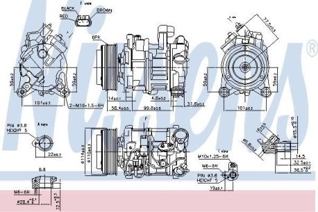 Компресор кондиціонера First Fit NISSENS 89585 (фото 1)