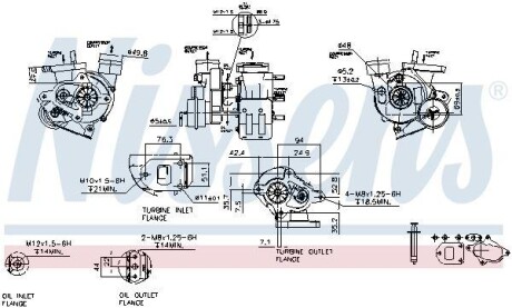 Компресор NISSENS 93027